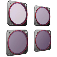 PGY DJI Action 2 Filter ND-PL Set (NDPL 8 16 32 64) (Professional) (Action 2)
