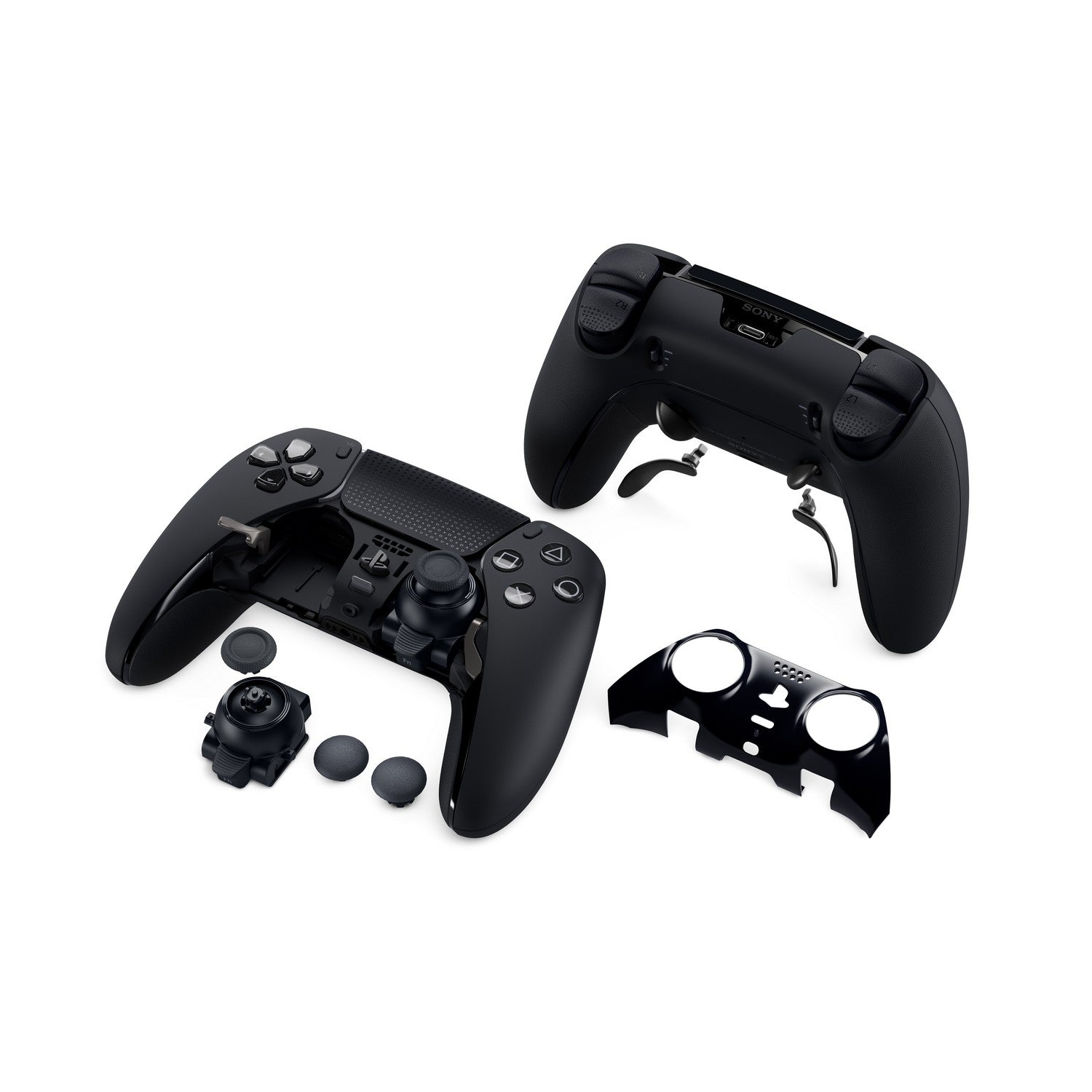 PlayStation 5 DualSense Edge vezeték nélküli kontroller - Midnight Black (PS5)-5