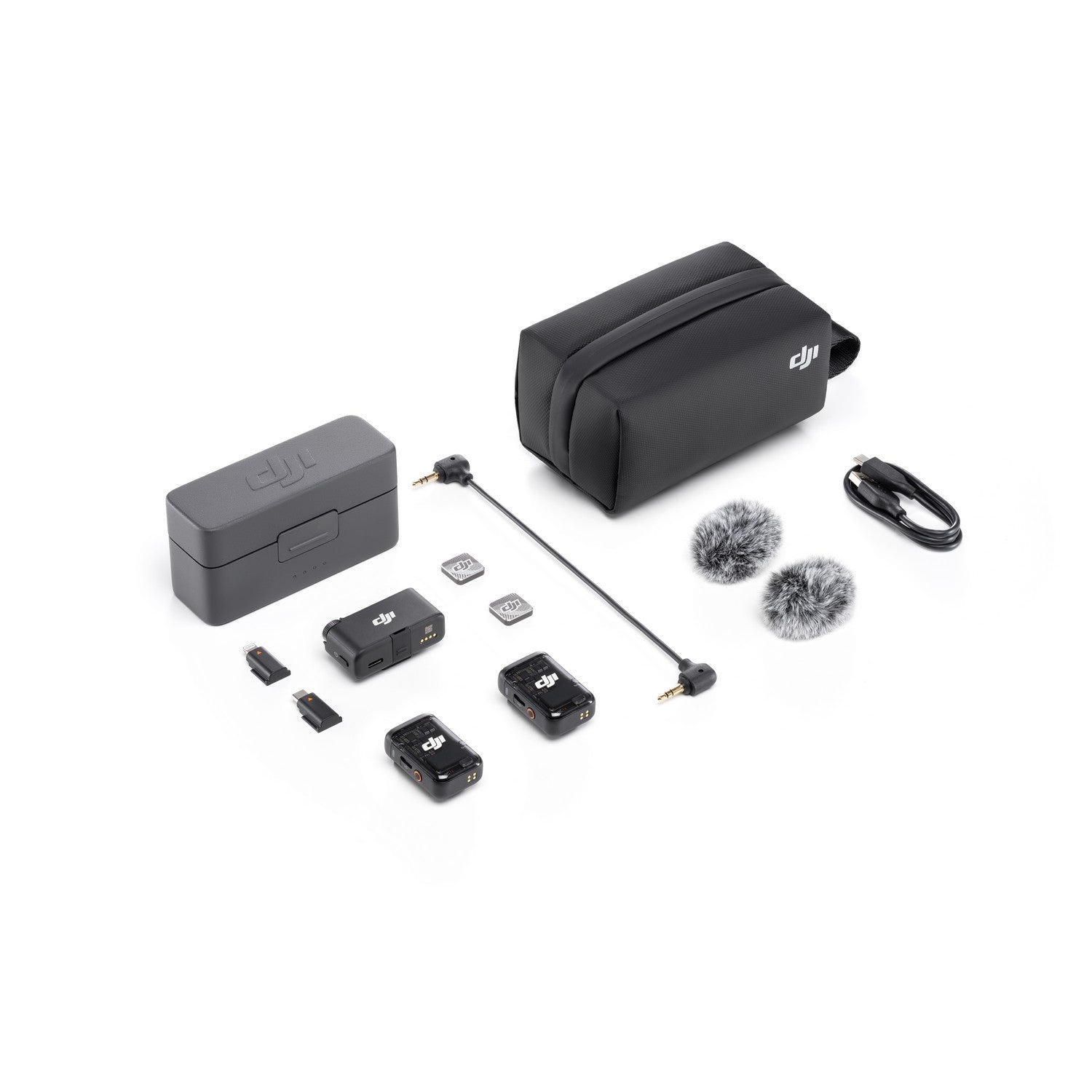 DJI Mic 2 (2 TX + 1 RX + Charging Case) (CE) (Mic)-0