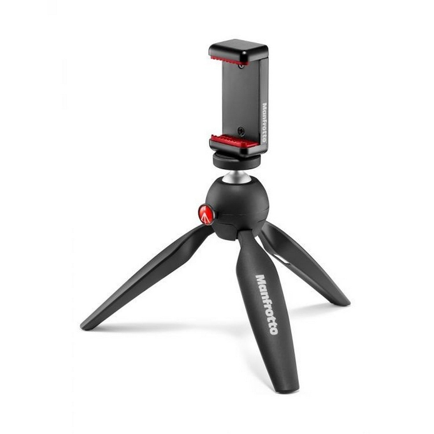 Manfrotto Pixi fekete mini Tripod univerzális okostelefon tartóval (KAMERA)-0