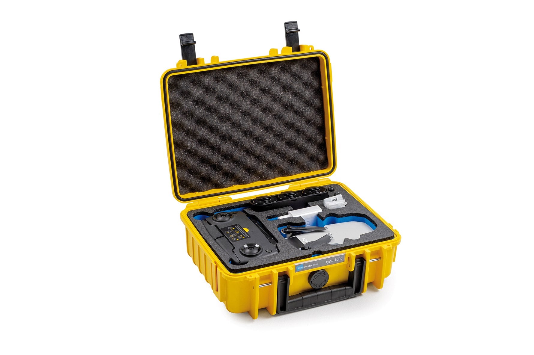 B&W koffer 1000 sárga Mavic Mini drónhoz (Mini)-1