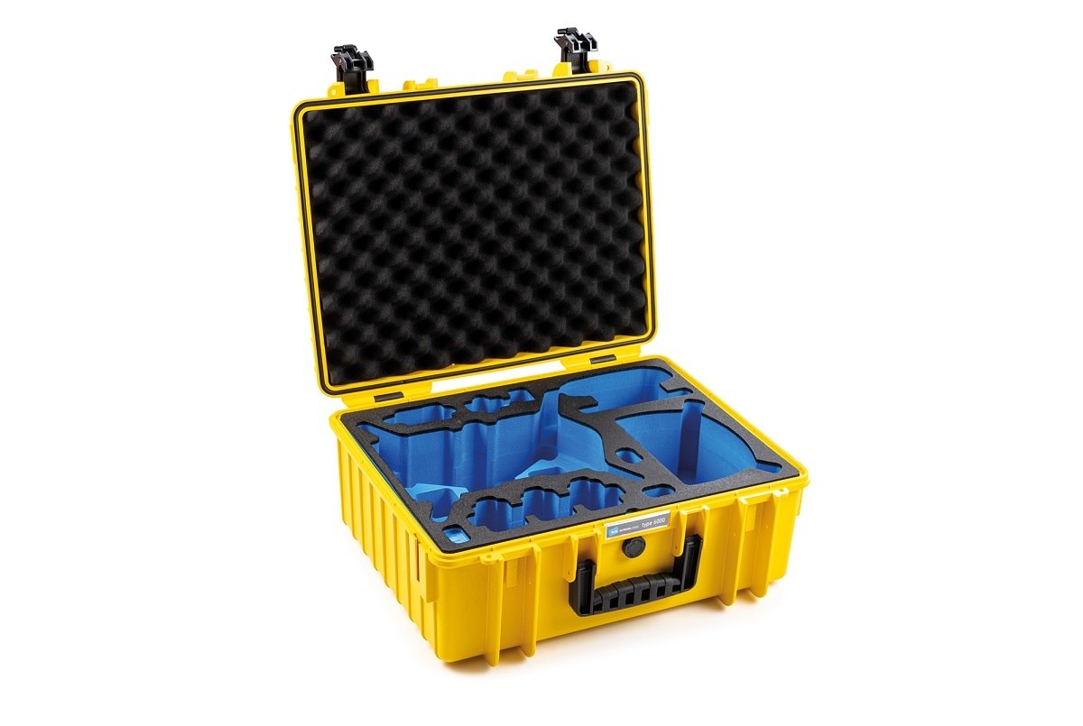 B&W koffer 6000 citromsárga DJI FPV drónhoz (DRON)-2